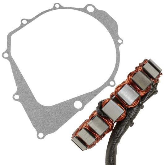 Stator and Gasket for Yamaha Warrior 350 YFM350 2002 2003 2004 New