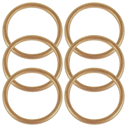 6-Pack Exhaust Pipe Gasket for Honda Cbx Supersport 1979 1980 1981 1982