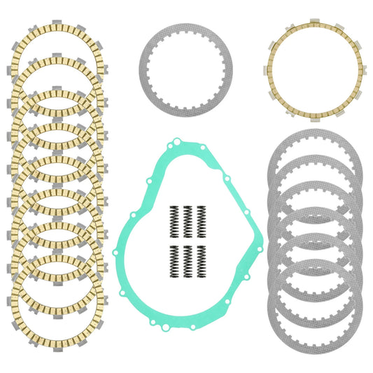 Clutch Friction Steel Plates Spring Gasket Kit for Suzuki GSX-R750 GSXR750 11-21