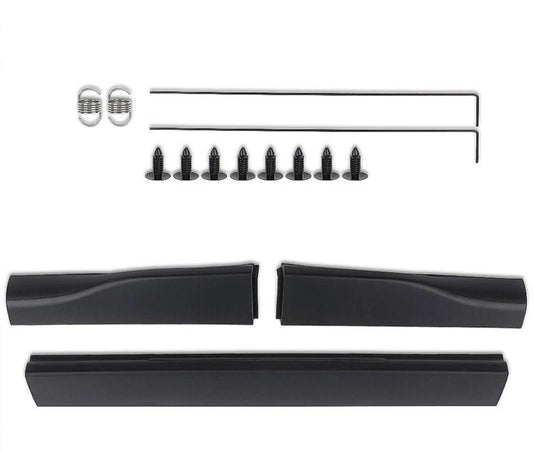 FIT FOR 08-16 FORD SUPER DUTY F250 F350 FLEX STEP TAILGATE TRIM CAP MOLDING 3PCS