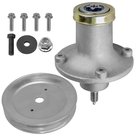 Caltric 618-06981 918-069 532112171 Spindle & Pulley For Husqvarna Dixon 48" 52"