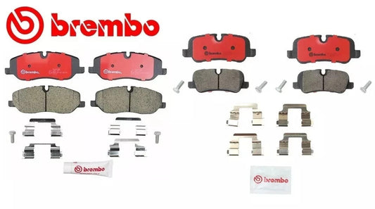 For Land Rover LR3 Range Rover Front+Rear Brake Pad Set Brembo P44013N/P44014N