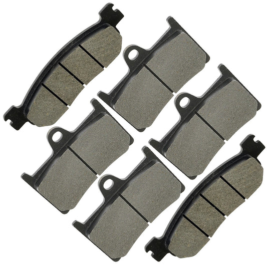 Front Rear Brake Pads for Yamaha R6 YZF-R6 1999 2000 2001 2002