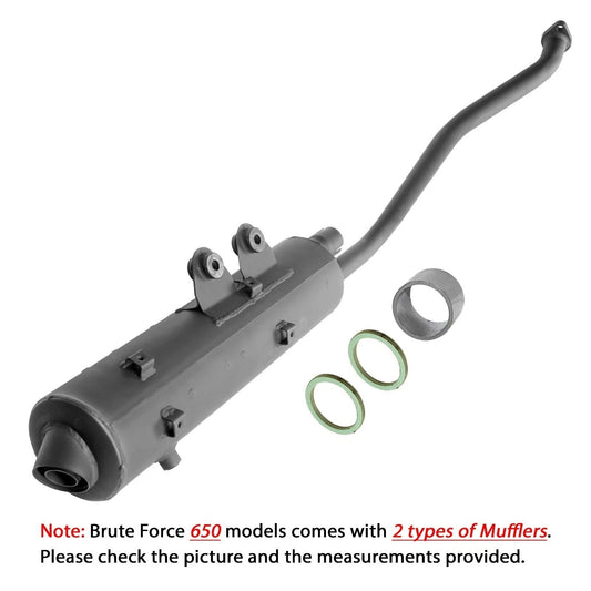 Exhaust Muffler W/Gasket for Kawasaki Prairie 700 KVF700 A B D 4X4 2004-2006