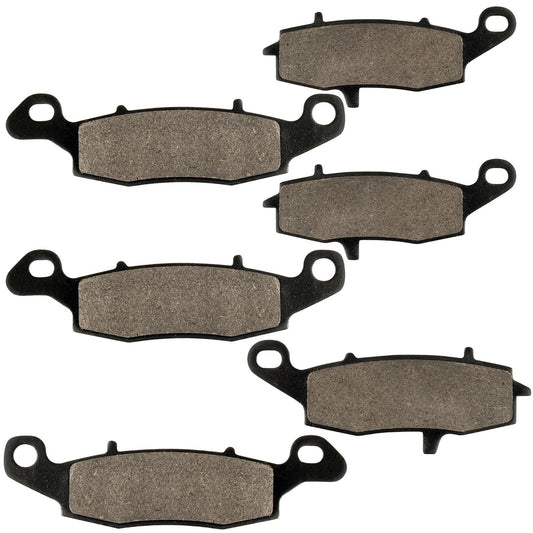 Front & Rear Brake Pads for Kawasaki ZR750 ZR7 ZR-7 1999 2000 2001 Front Rear