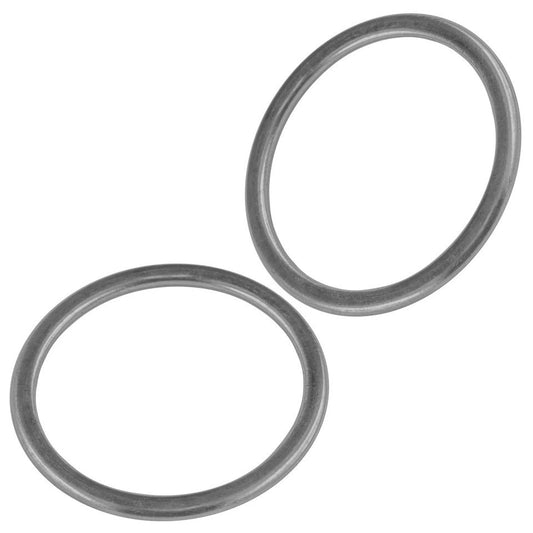 2 Exhaust Pipe Gaskets for Kawasaki VN1500 Vulcan 1500 Nomad Fi 1999-2004