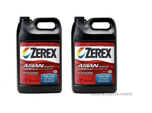 2 Gallons Pink Engine Coolant Antifreeze Fluid ZEREX For Lexus Toyota Infiniti