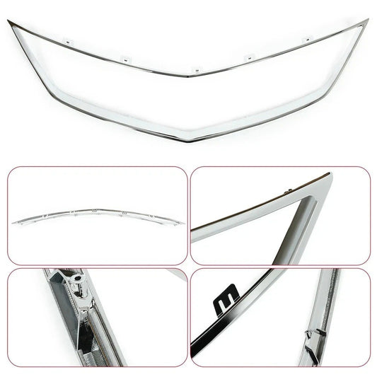 New Grille Trim Grill Chrome For 2016-18 Acura ILX Replace AC1202108 71122TX6A51
