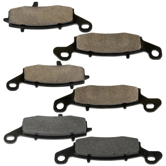 Front & Rear Brake Pads for Kawasaki Vulcan 1600 VN1600 Classic 2003-2008
