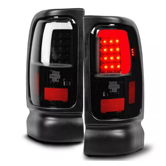 2PCS LED Tube Tail Lights Brake Lamps For 1994-2001 02 Dodge Ram 1500 2500 3500