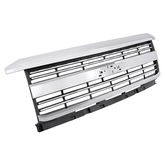 HECASA Chrome Grille Assembly For Chevy Silverado 2500 HD 3500 HD 15-19 23335298
