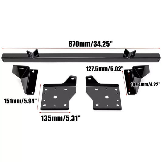 For 67-74 69 Camaro Nova/ Pontiac Firebird Rear Shock Crossmember Relocation Kit