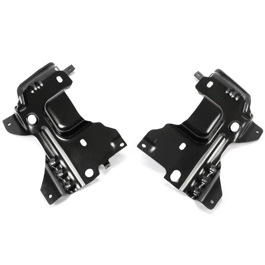 Left/Right Side Front Bumper Mounting Plate Brackets For 2009-2014 Ford F-150