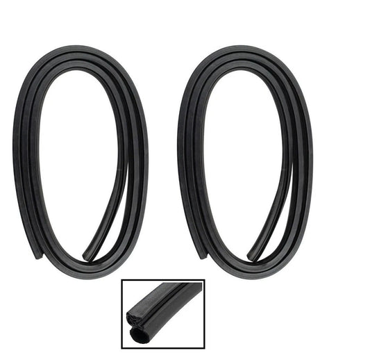Rubber Door Weatherstrip Seals Pair Set Kit for 73-91 Chevy GMC Pickup Truck