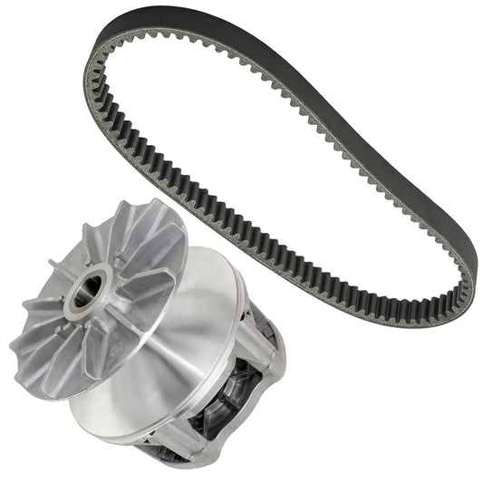 Complete Primary Drive Clutch W/ Belt for Polaris 4X4 Xplorer 400 1995 1996-2002