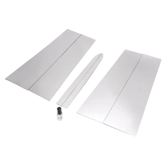Door Pillar Post Trim Kits For Chevy Silverado GMC Sierra 19-25 Crew Double Cab