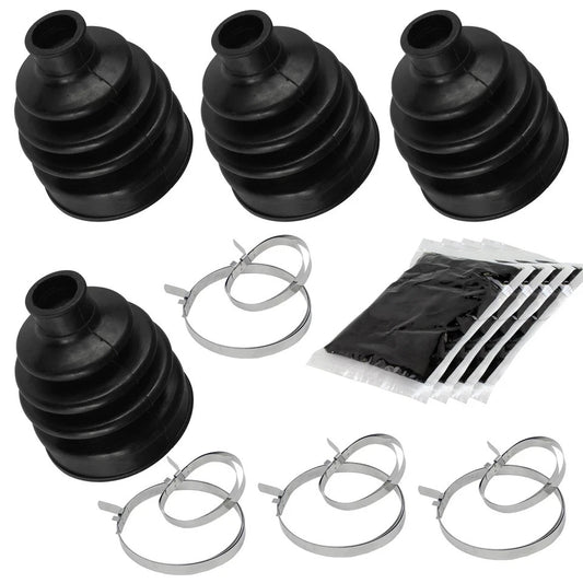 2 Rear Axle LH and RH Inner CV Boot Kit for Yamaha Kodiak 700 YFM700 2016-2020