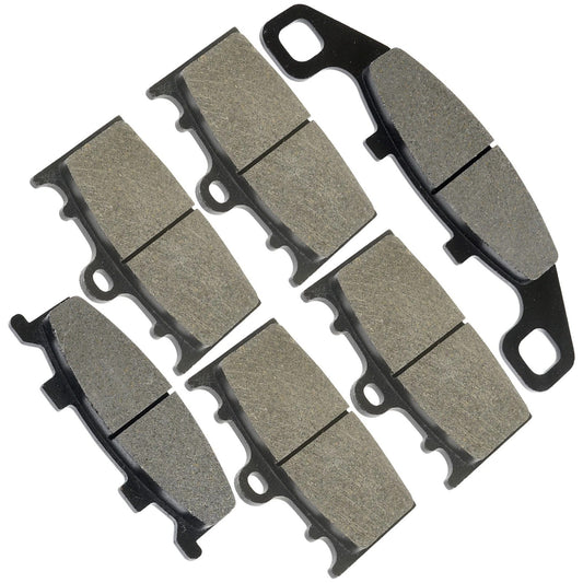 Front Rear Brake Pads for Kawasaki ZX1100 Ninja ZX11 ZX-11 1990 1991 1992 1993
