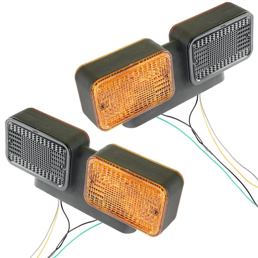 Caltric Left & Right Taillight For John Deere LVA18272 LVA18273
