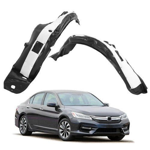 Fender Liners Set Front Left and Right For 2016-2017 Honda Accord Sedan