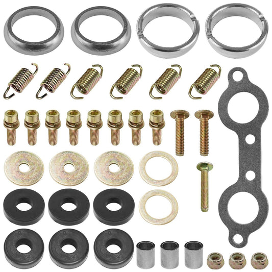 Exhaust Muffler Kit for Polaris Sportsman X2 800 EFI 2007 2008 2009