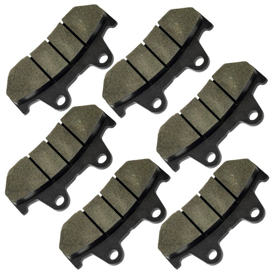 Front And Rear Brake Pads for Honda VFR750F VFR 750F Interceptor 750 1986