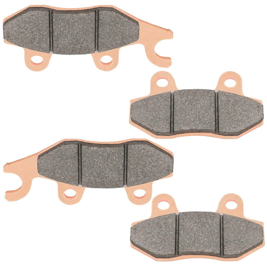 Front Rear Brake Pads for Kawasaki KL650 KLR650 2008-2026 Sintered Pads