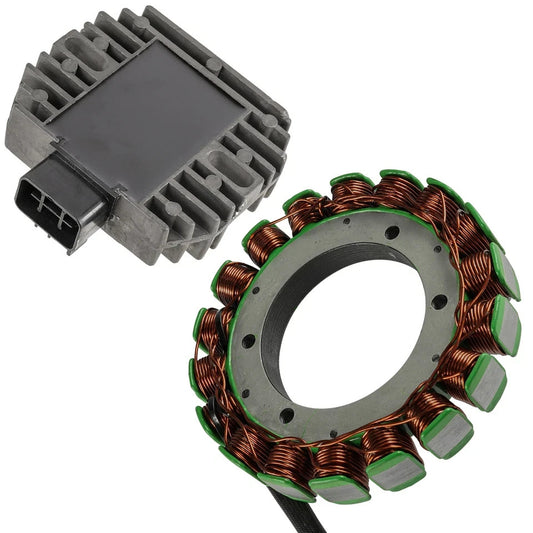 Stator Charging Coil w/ Regulator Rectifier Kawasaki KAF620 Mule 3010 Trans 2007