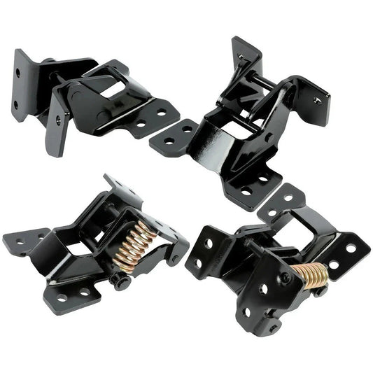Set Of Door Hinges 4pcs Upper Lower For 1968-1979 Chevy Nova / Camaro / Firebird