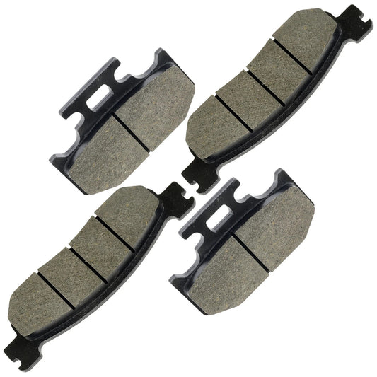 Caltric Front Rear Brake Pads for Yamaha XT250 2008 2009 2010 2011 2012-2020
