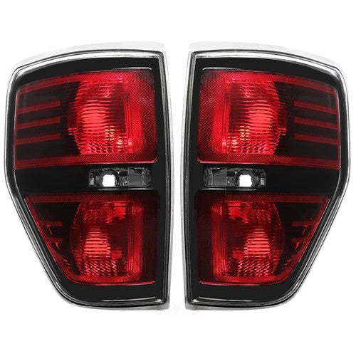 Rear Tail Lights Left+Right For Ford F150 F-150 Pickup 2009-2014 Brake Lamps