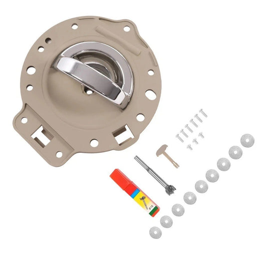Inside Door Handle Rear/Front Right Side For Jeep Commander 06-10 Silvery & Tan