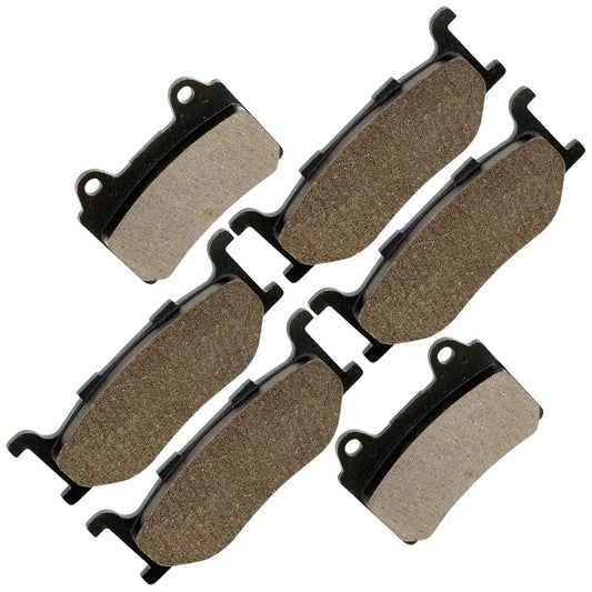 Front Rear Brake Pads for Yamaha Road Star 1600 Silverado LTD XV1600 1999-2003