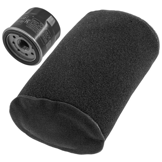 Caltric Air & Oil Filters For Yamaha Rhino 700 YXR700 2008-2009 2011-13