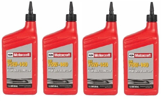 Ford Motorcraft ® SAE 75W-140 Synthetic Rear Axle Lubricant 4 Quart XY-75W140-QL
