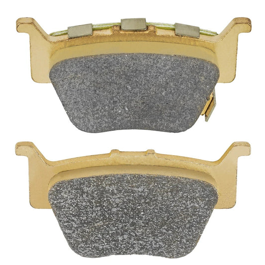 Caltric Rear Semi-Metallic Brake Pads For Honda Rincon 650 TRX650 4x4 2003-2005