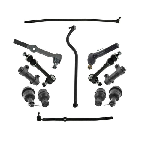 Front Steering & Suspension Kit Fits 1995-1997 Dodge Ram 1500 Ram 2500