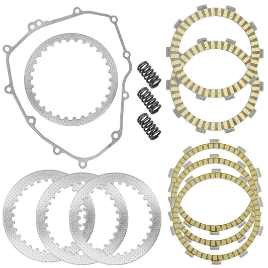 Clutch Friction Steel Plates Kit for Kawasaki Ninja 400 EX400 ABS 2018 - 2023