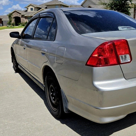 For 2001 02 03 04 05 Honda Civic Coupes / Sedans JDM Type-A RS Style Side Skirts
