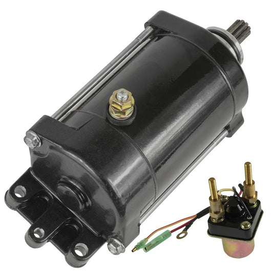 Starter & Relay Solenoid for Kawasaki JS750 750 Sx 1992 1993 1994 1995 Pwc New