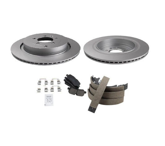 Rear Brake Pad & Rotor Kit Fits 2005-2006 Land Rover LR3 2006 Range Rover Sport