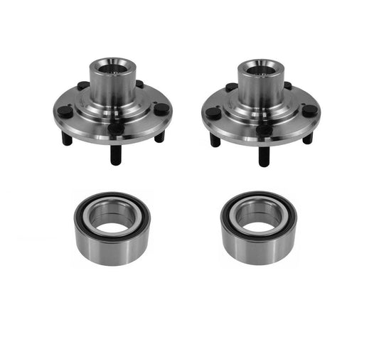 Front Wheel Bearing & Hub Kit Pair (2) Fits Honda Accord Crosstour Acura TSX