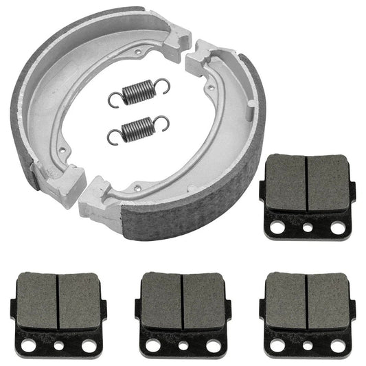 for Honda TRX250EX Sportrax 250EX 2001-2008 Front Brake Pads & Rear SHOES