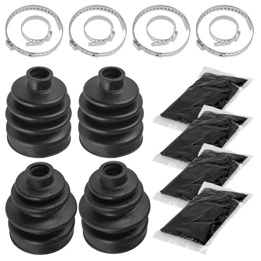 2 Front Inner Outer Axle CV Boot Kit for Honda TRX400FA TRX400FGA Rancher 04-07
