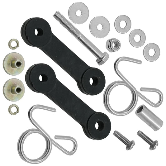 Caltric Grass Chute Latch & Hook Hardware Kit for Husqvarna 597000601 160793