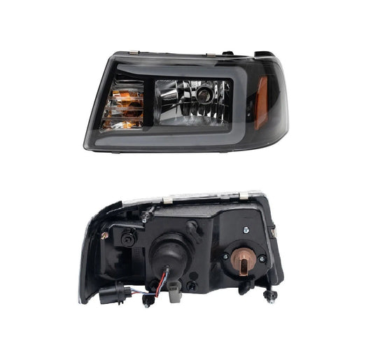 Headlight Assembly Set Driver & Passenger Side Fits 2001-2011 Ford Ranger