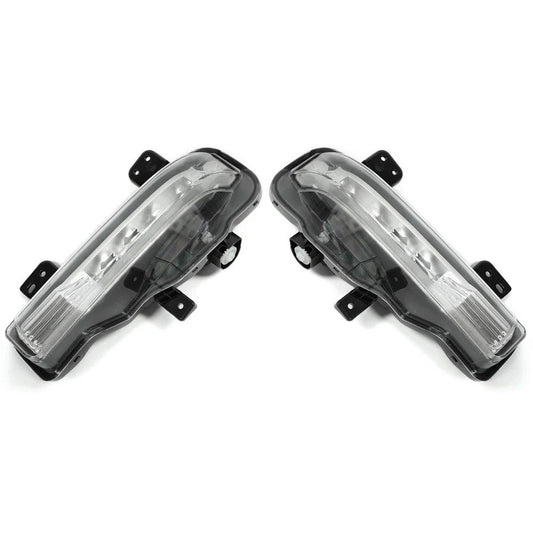 Pair For Ford Explorer 2020-2024 LED Fog Lights Bumper Replacement Lamps RH+LH