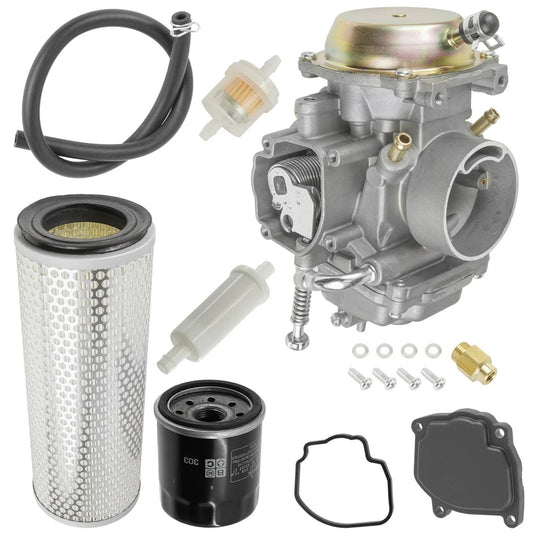 Caltric Air & Oil Filter W/Carburetor For Polaris Ranger 500 6x6 2000-2001