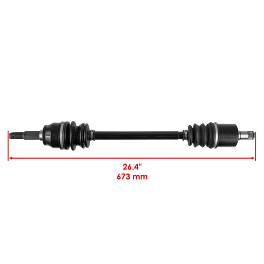 Front Left and Right CV Axle for John Deere AM148393 AM145189 AM140129 AM145326