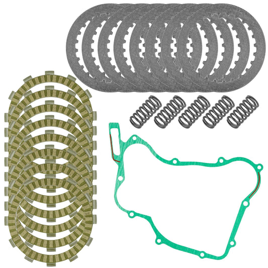 Clutch Friction Steel Plates Spring and Gasket for Honda CR125R 2000 2001 - 2004
